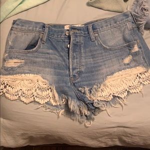 Jean shorts